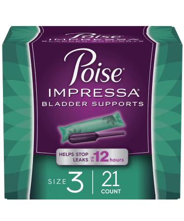 Poise Microliners, incontinence panty liners, lightest absorbency, regular,  54 Count, PACK OF 2 : : Health & Personal Care