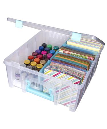  ArtBin 9002AB Super Satchel Thread Box, Portable Craft &  Sewing Organizer