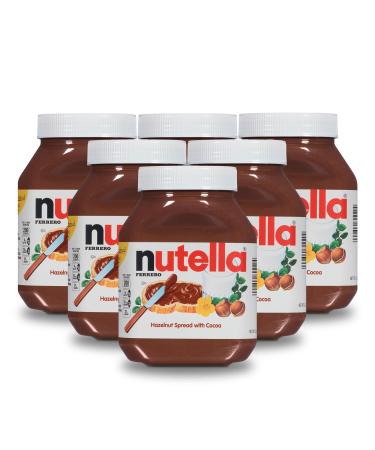 Ferrero: Nutella B-ready NEW + NUTELLA  a crisp wafer of bread in the  form of mini - baguette stuffed with a creamy Nutella 6 pieces 4.6 oz  (132g)
