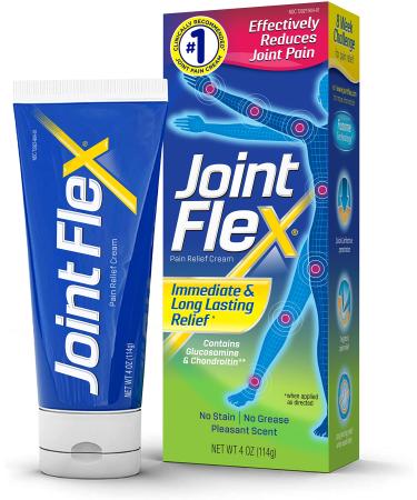 JointFlex Pain Relief Cream, Arthritis Pain Relief, Joint Pain Relief, 4 Ounce Tube