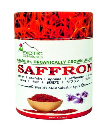 SAFFRON, All Red Super Negin Grade A+ Premium Quality Spice for