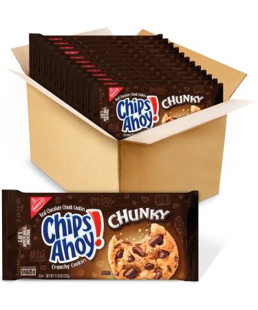 Chips Ahoy! Chunky Chocolate Chip Cookies, Original, 11.75 Ounce each (Pack of 12) CHUNKY CHOCOLATE CHIP 11.75 Ounce (Pack of 12)