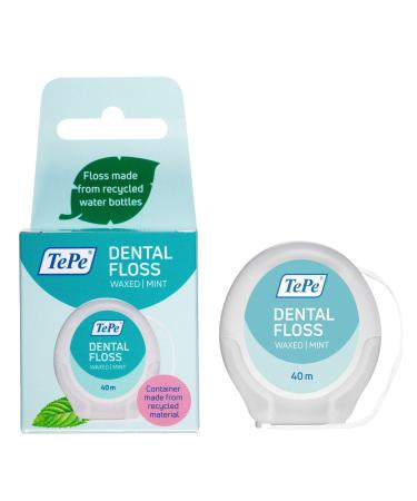 TePe Dental Floss pfas Free Floss Multiple Threads and Increase Surface for a Gentle and efficient Cleaning Between Teeth for no to Narrow Gaps