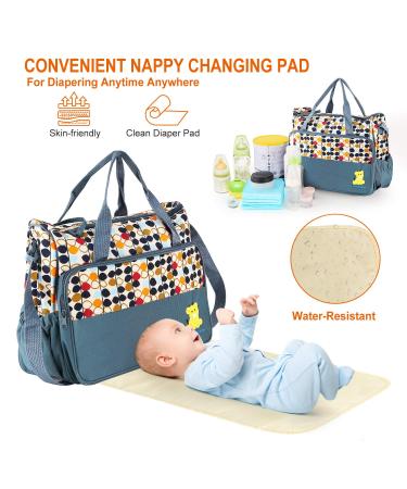 Baby nappy changing bag set 5PCS Brand New Cute diaper bags UK Seller