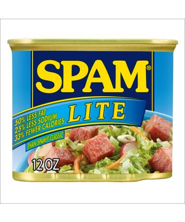Spam Lite, 12 Ounce Can (Pack of 12)