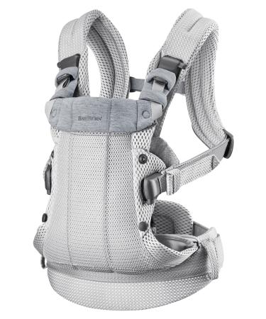 BabyBjörn Baby Carrier One, Cotton, Black, One Size (098023US)