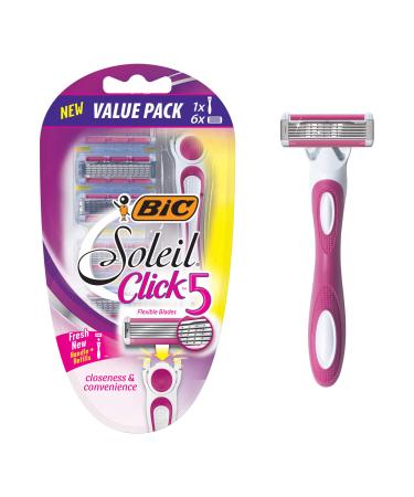 BIC Soleil Sensitive Advanced Women's Disposable Razor Five Blade