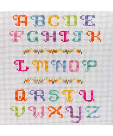 DONMON Aida Cloth 14 Count Multi Colored Cross Stitch Fabric 1218inch (6color)