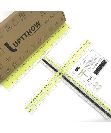  UPTTHOW Stainless Steel Metal Paper Tearing Ruler