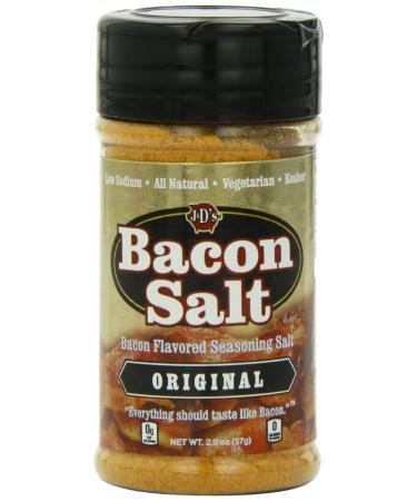 J&D's Original Bacon Salt Low Sodium Bacon Flavored Seasoning