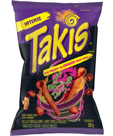 Takis Fuego Rolled Spicy Tortilla Chips, Hot Chili Pepper Lime Flavored Hot  Chips, 17 Ounce Fiesta Size Bag 17 oz