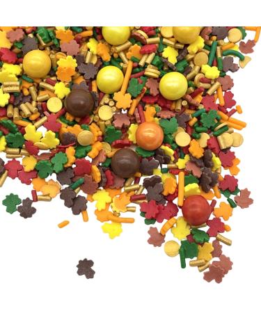 Manvscakes Sprinkles- Edible Cake and Cupcake Sprinkles with Assorted Shapes and Sizes for Parties, Metallic Sprinkle Mix for Cookies, Ice Cream, Cake