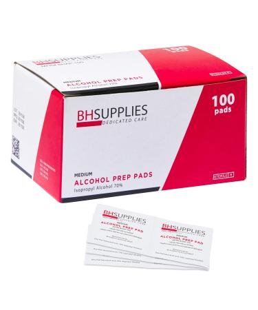  BH Supplies Insulin Syringes U-100 31G 1ml/cc 5/16 (8mm) Pack  of 100 Pcs : Health & Household