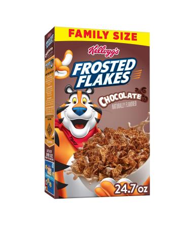 Frosted Flakes Cereal, Strawberry Milkshake, Family Size - 23 oz