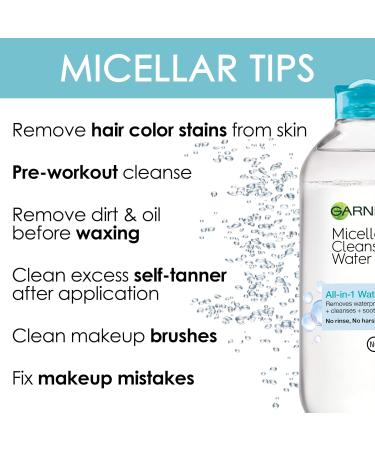 Garnier Skinactive Micellar Cleansing Water - For Waterproof