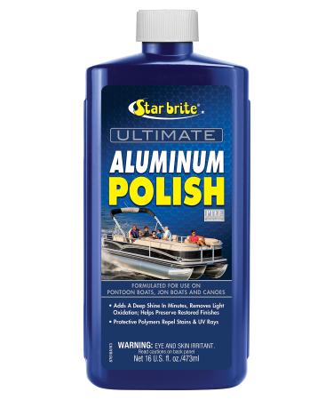 STAR BRITE Ultimate Aluminum Cleaner & Restorer - Safely Clean Pontoon  Boats, Jon Boats & Canoes - 64 OZ with Sprayer (087764) 64 Oz (With Sprayer)