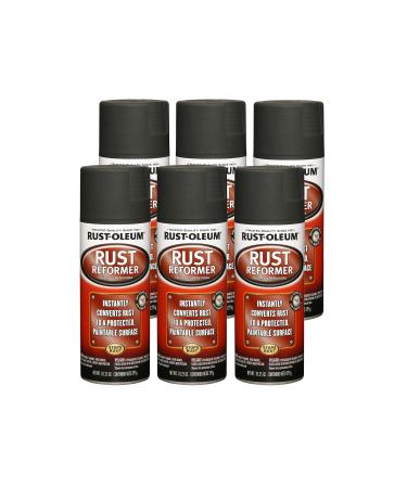 Rust-Oleum 7992830-6PK Stone Creations Spray Paint, 12 oz, Gray Stone, 6 Pack