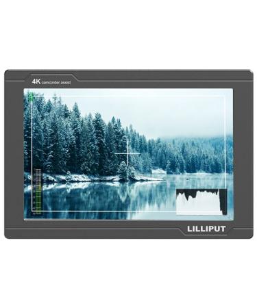 LILLIPUT FS7 7" Full HD Camera Monitor with 3G-SDI and 4K HDMI Metal Housing High Resolution F970 Plate for Camcorder DSLR