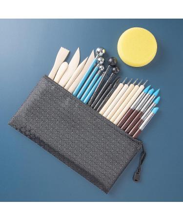  24 Pcs/Set Clay Modeling Tools Kit Professional Clay Dotting  Sculpting Tool For DIY Pottery Craft Nail Drawing Baking Professional  Sculpting Tools Set With Sponge For Classroom Kids Beginners