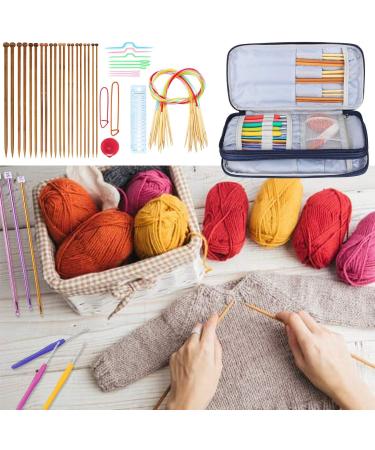  Teamoy Knitting Needles Holder Case(up to 11 Inches