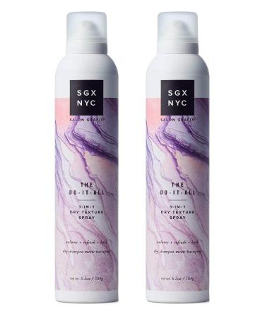 SGX NYC 3-In-1 Dry Texture Spray The Do-It-All 6.5 Ounce (2 Pack)