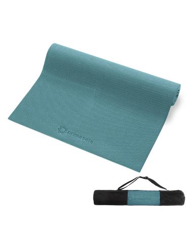 Primasole Folding Yoga Travel Pilates Mat Foldable Easy to carry to Class  Beach Park Travel Picnics 4mm thick