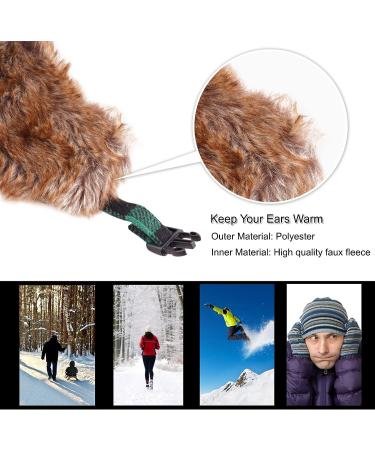 Stay Warm In Traditional Style, Buffalo Fur Trapper Hat