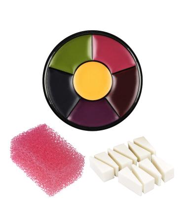 Wismee Scar Wax(1.6 Oz) Special Effects Makeup Kit Modeling Putty Wax Set  with Spatula Tool Cosmetics Mixer Professional Movies Halloween Stage Fake