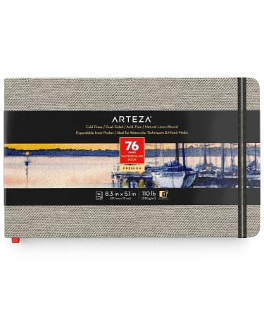 Arteza Acrylic Pad Pack of 2 Black 6 x 6 Inches 246-lb Paper 16 Sheets Each  Art Supplies for Acrylic Painting Oil Painting & Drawing 6x6 Inch Pack of 2  Black
