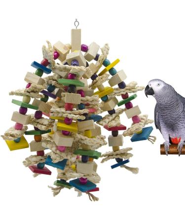  EBaokuup 5PCS Natural Wood Bird Perches for Parrot