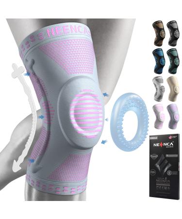  NEENCA Knee Braces for Knee Pain Women & Men -2 Pack