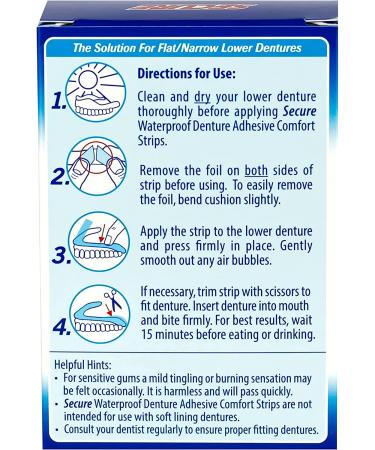 Solution for Loose Dentures: A Waterproof & Zinc-Free Denture