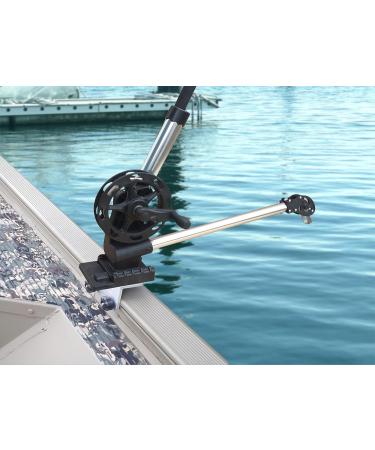 Brocraft Aluminum Downrigger Bracket for 90 Degree Boat Track Systems ...