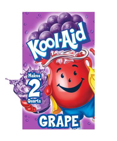 Kool-Aid Unsweetened Caffiene Free Grape Zero Calories Powdered Drink Mix 1 Count Pitcher Packet