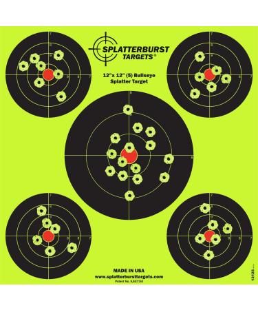  Splatterburst Targets - Roll of (1519) 1 Inch Stick & Splatter  Self Adhesive Cover Up Patches - Gun - Rifle - Pistol - Airsoft - BB Gun -  Pellet Gun - Air Rifle - Made in USA : Sports & Outdoors