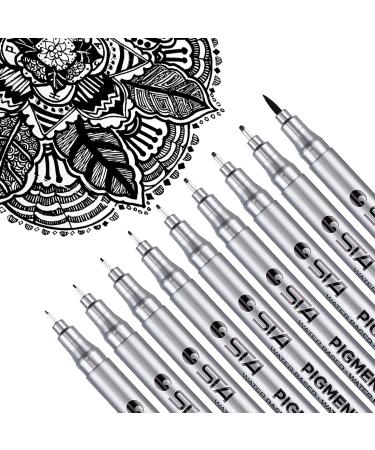 Some of my white drawing pens/pencils review - Yue Zeng Art Studio