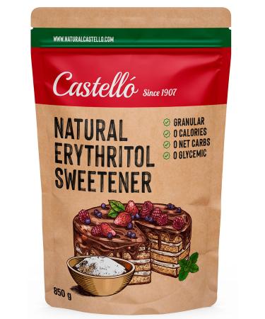 Erythritol 1kg - ZERO Calorie 100% Natural Sugar Replacement - FREE NEXT  DAY*