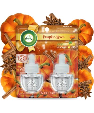 Air Wick plug in Scented Oil 3 Refills, Apple Cinnamon Medley, Holiday  scent, Holiday spray, (3x0.67oz), Essential Oils, Air Freshener, Packaging  May Vary Apple Cinnamon Medley 0.67 Fl Oz (Pack of 3)