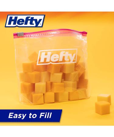 Hefty Slider Storage Bags, Gallon Size, 30 Count (3 Pack), 90 Total :  Health & Household 