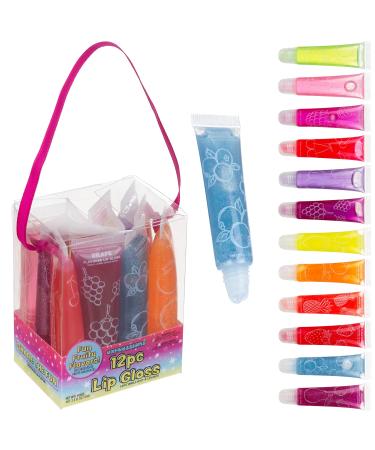 Expressions 24pc Flavored Lip Gloss for Kids and Teens - Unicorn Themed Lip  Gloss in Assorted Fruity Flavors Unicorn Gifts for Girls Party Favors Teen  Girls Trendy Stuff Non Toxic Makeup for