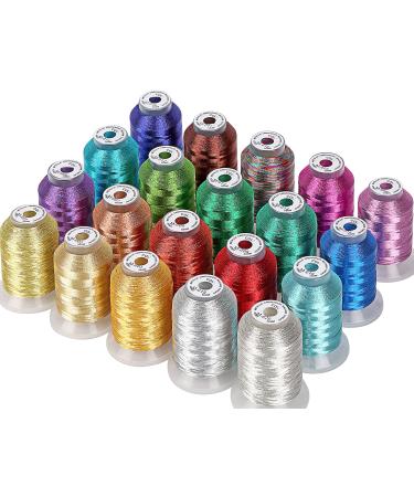New brothread 144pcs White 60S/2(90WT) Prewound Bobbin Thread Plastic Size  A SA156 for Embroidery and Sewing Machine Cottonized Soft Feel Polyester  Thread Sewing Thread