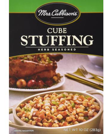 Mrs. Cubbisons Stuffing Seasoned Herb Cube Box - 10 Oz
