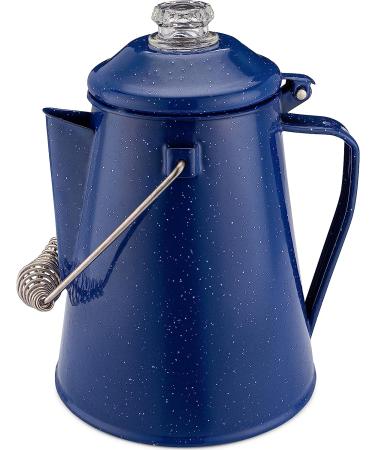 Coffee Percolator Stovetop for Open Fire Lightweight Coffee Maker