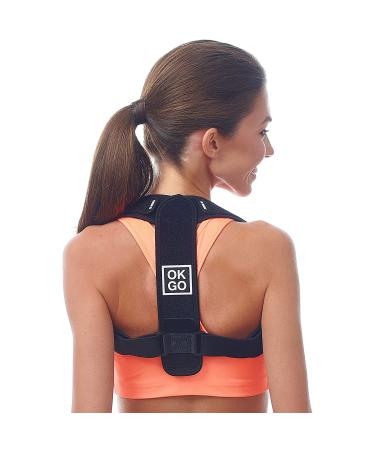 Back Brace Posture Corrector for Women Men -Adjustable and Breathable  Support Scoliosis Back Brace for Waist, Back and Shoulder Pain - Improve  Back Posture for Body Correction and Lumbar Support L(33-37)