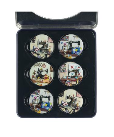 The Quilted Bear Pattern Weights - Multiple Designs of Scratch Resistant Paper Weights/Pattern Weights for Sewing or Cutting Fabric Rosalind Soloman - Sewing Machines 6 x 40mm