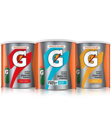 Gatorade Thirst Quencher 51Oz Powder Variety Pack (Pack of 3) 3 Flavor Variety 3.18 Pound (Pack of 3)
