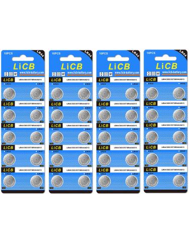  LiCB CR1620 3V Lithium Battery CR 1620 (10-Pack) : Health &  Household