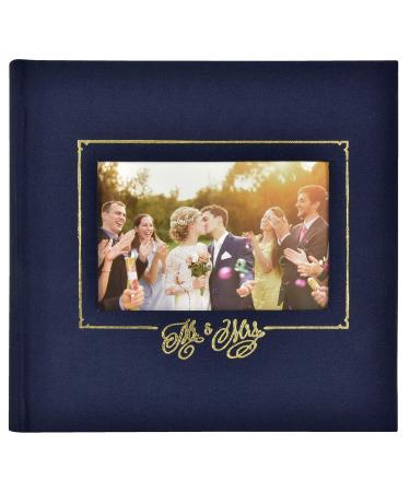 MCS MBI 13.5x12.5 Inch Embossed Gloss Expressions Scrapbook Album with  12x12 Inch Pages Black Embossed Memories (848121)