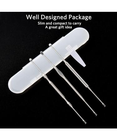 8 Pcs Ear Pick Earwax Removal Kit, Geengle Ear Cleansing Tool Set, Ear  Curette Ear Wax Remover Tool with a Cleaning Brush and Storage Box