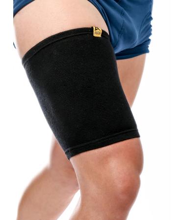 Thigh Compression Sleeves (Pair), Unisex, Hamstring Compression Sleeve for  Quad & Groin Pain Relief & Recovery, Thigh Brace & Wrap Great for Running